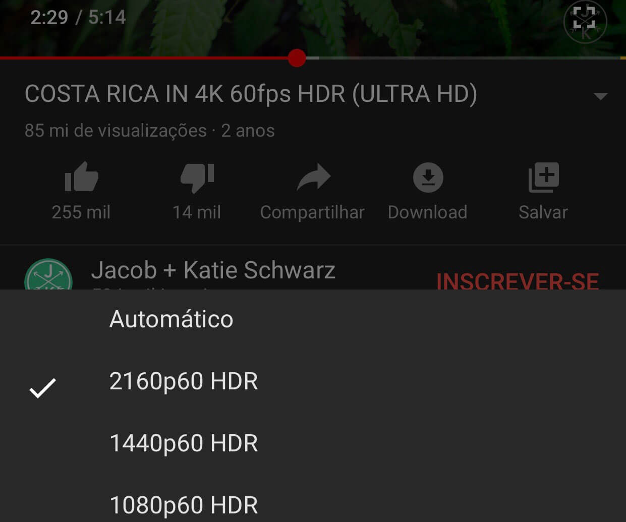 iOS 14 YouTube 4K