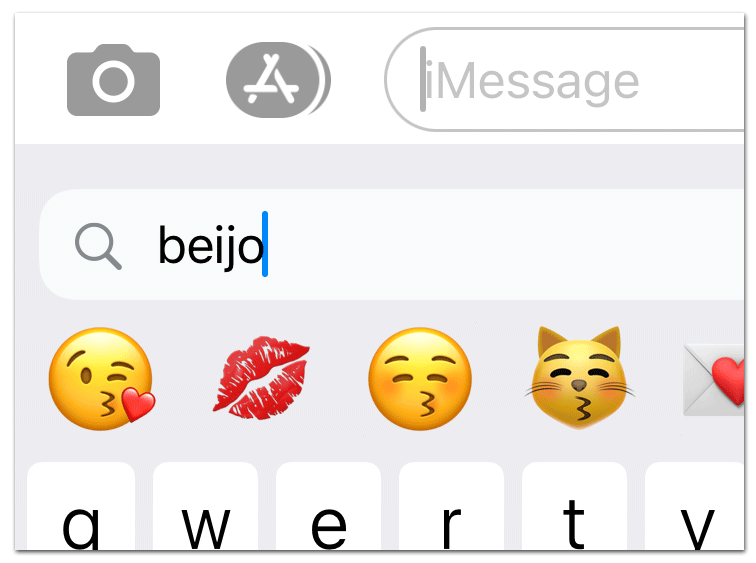 iOS 14 Busca Emoji