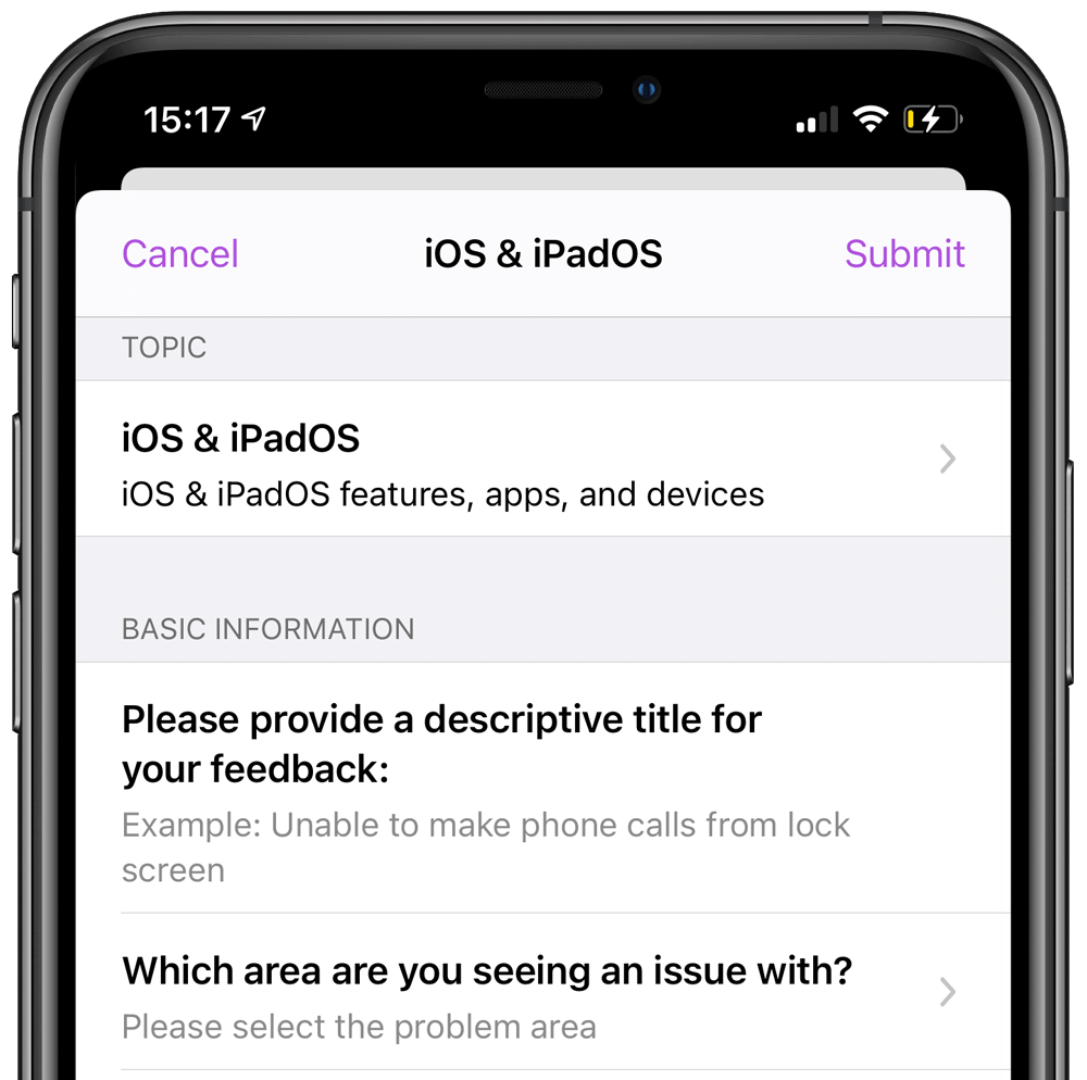 Beta público do iOS