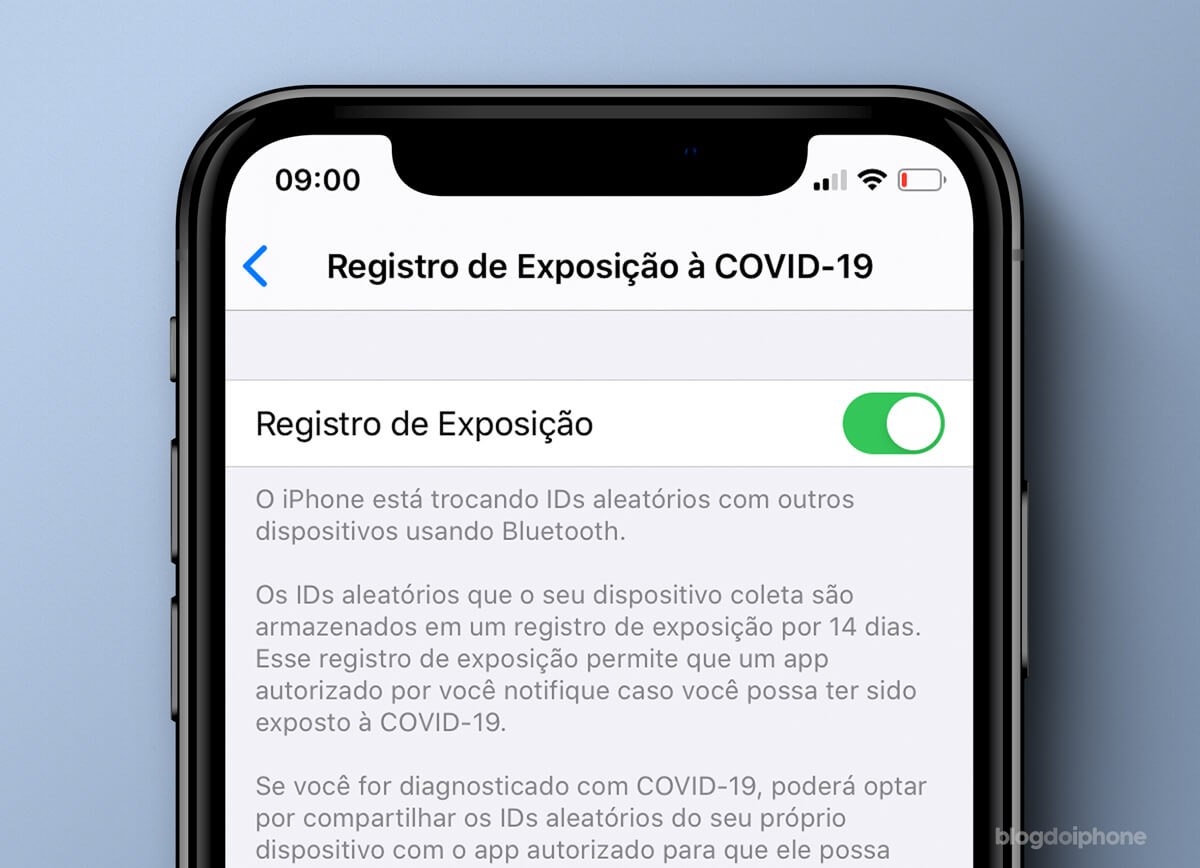 alerta de exposição COVID 19