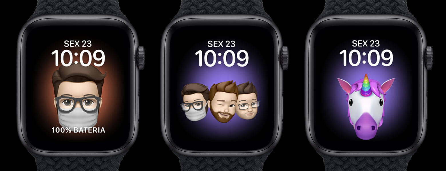 mostradores watchOS 7
