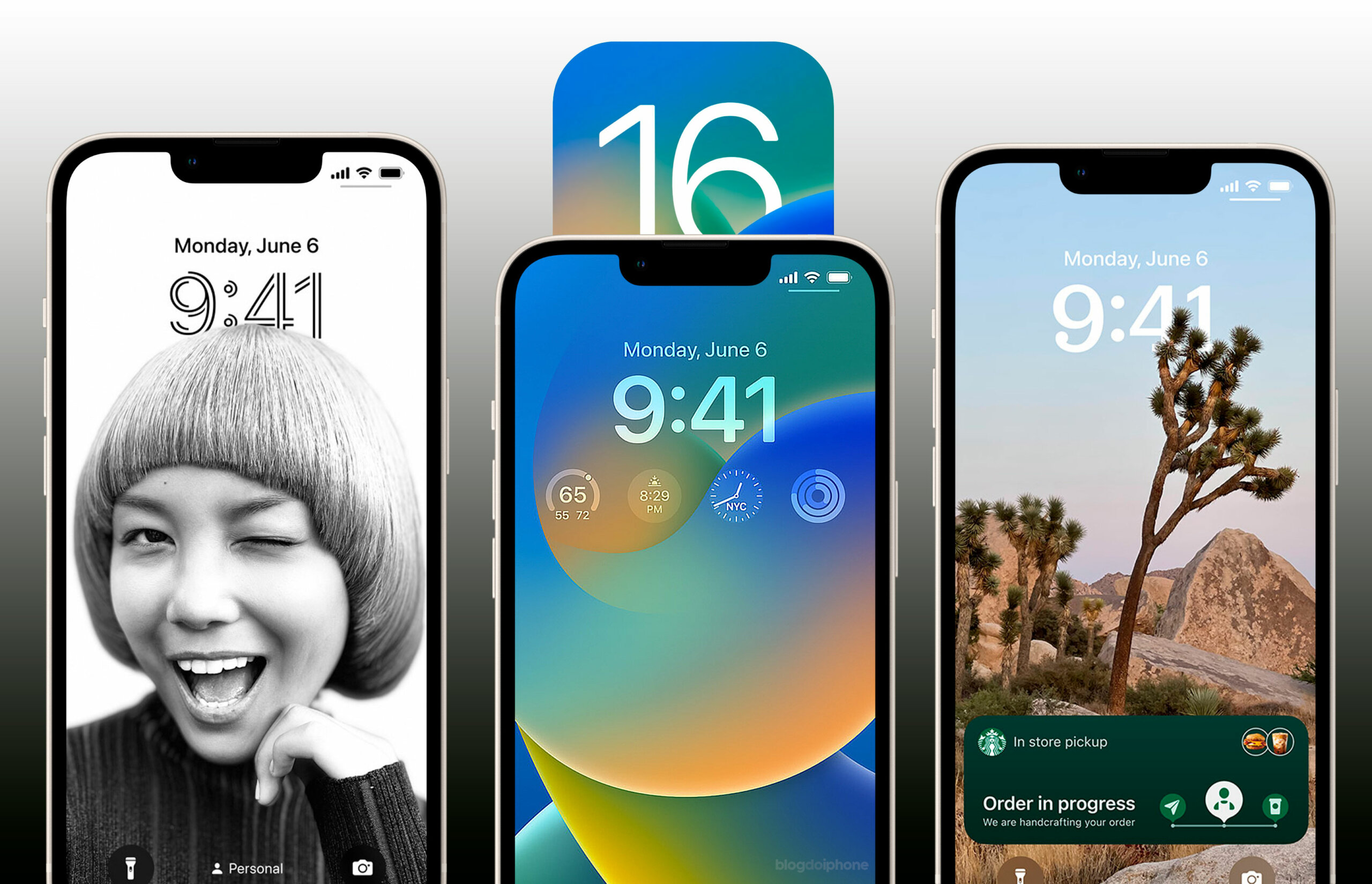Tela Bloqueada iOS 16