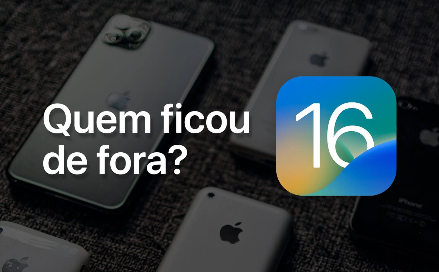 iPhone compativel iOS 16