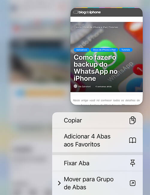 Safari iOS 16