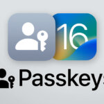 Passkeys iOS 16
