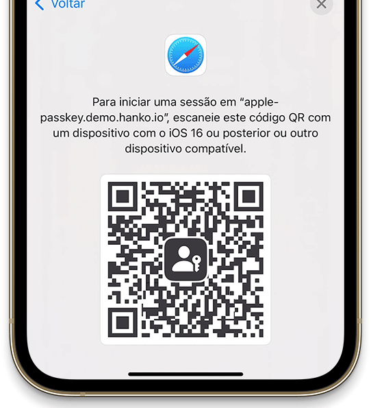 Passkeys iOS 16