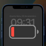 Bateria do iPhone descarregando rápido