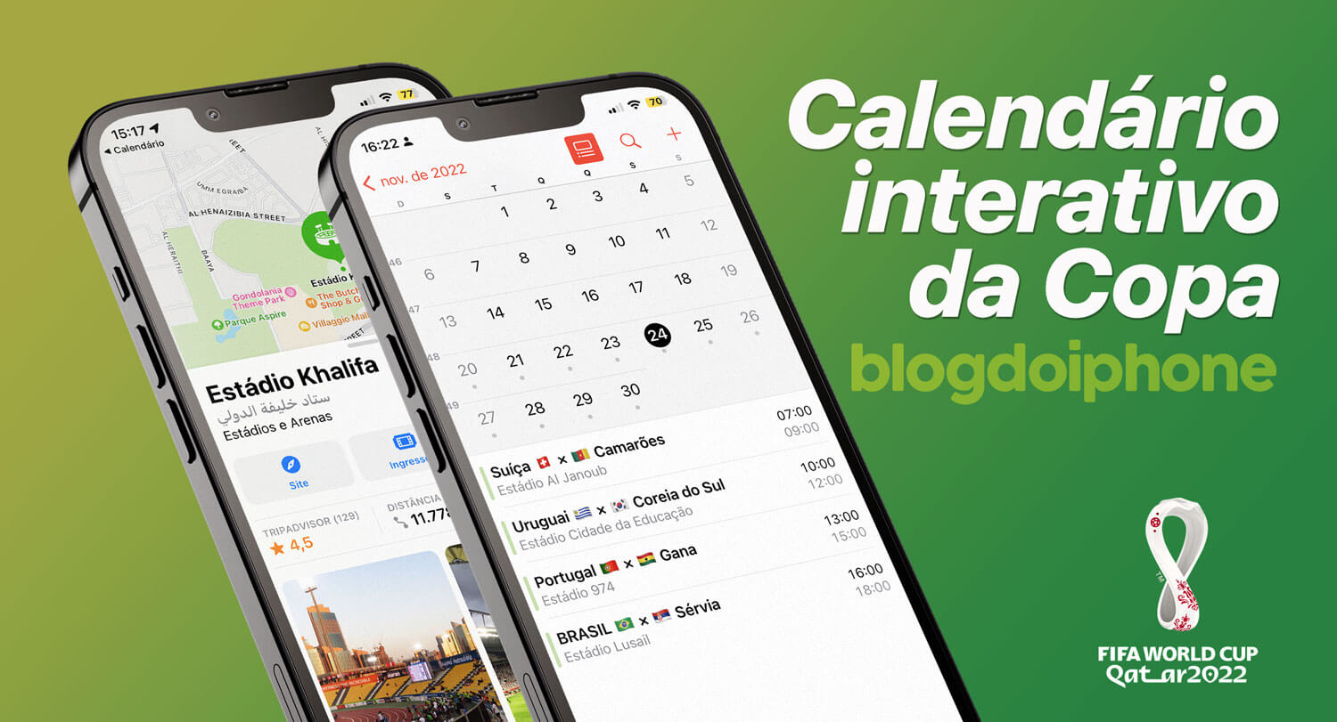 Calendario da copa 2022 Blog do iPhone