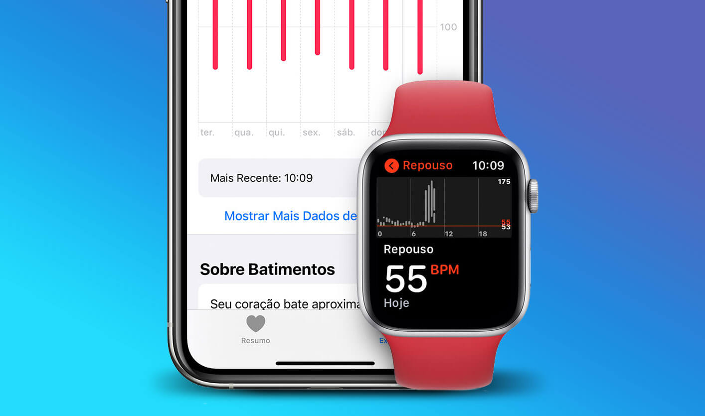 Batimentos cardiacos Apple Watch