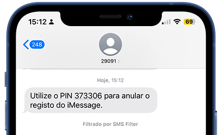 cancelar iMessage
