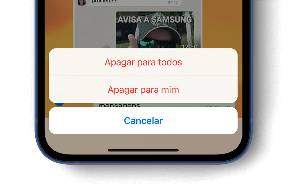 Delete WhatsApp