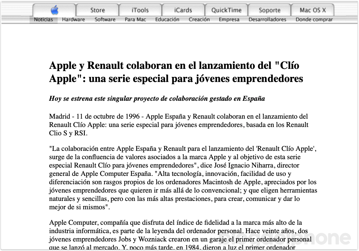 PR Clio Apple » Blog do iPhone
