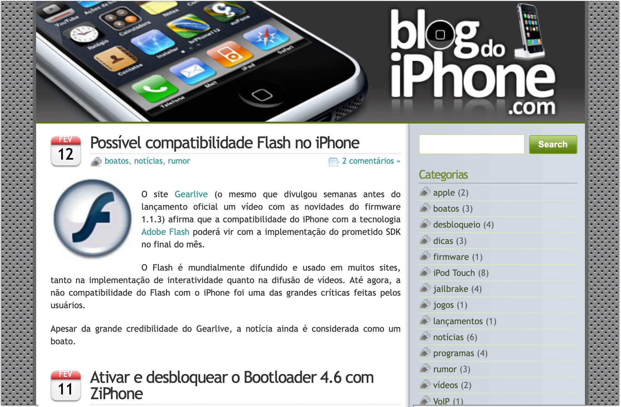 Layout BDI 2008 » Blog do iPhone