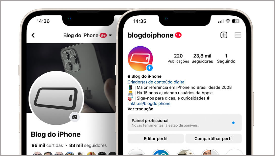 Postar Facebook Instagram
