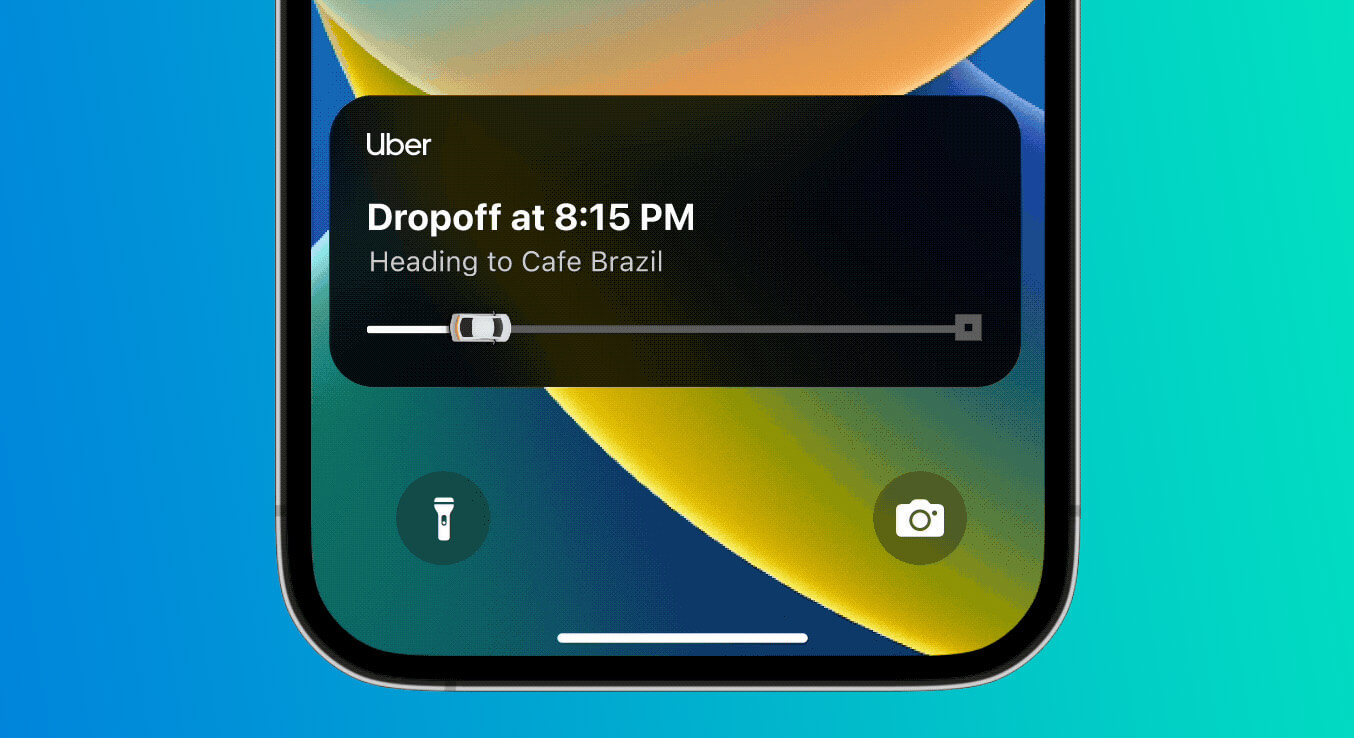 Uber Live Activities