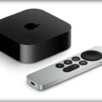 Apple TV com controle