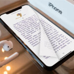 Virada de pagina Livros iOS