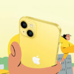 Yellow iPhonemarine