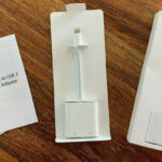 Adaptador de Lightning para câmera com USB 3