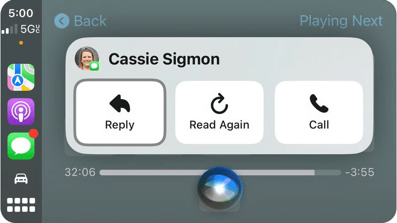 iOS 17 CarPlay iMessage