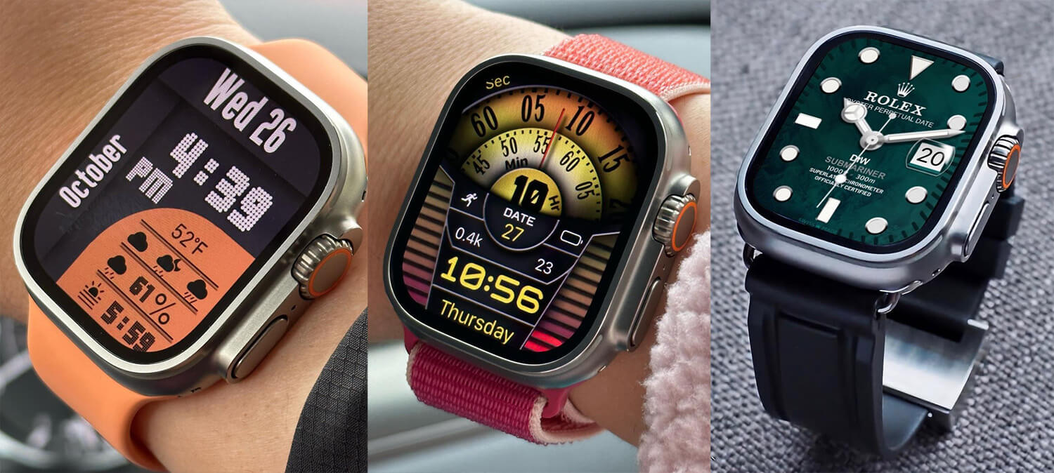Mostradores alternativos Apple Watch