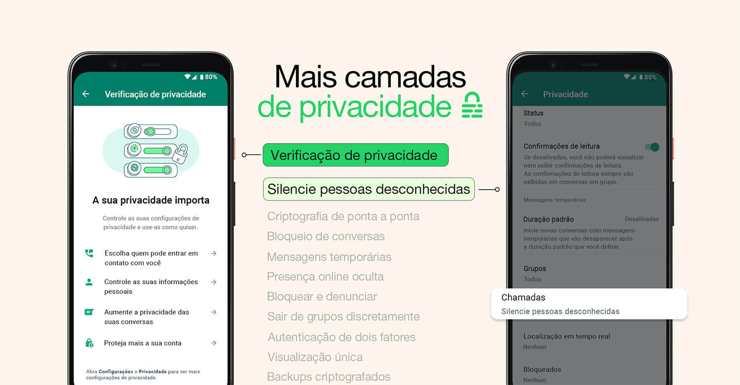 Privacidade WhatsApp