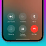 iOS 17 Botão de encerrar chamada