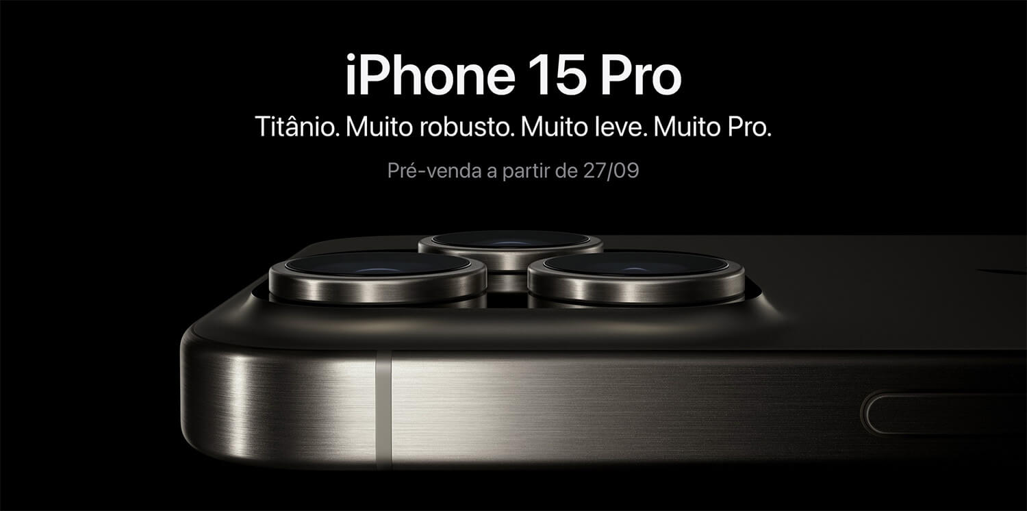 iPhone 15 Pré-venda no Brasil