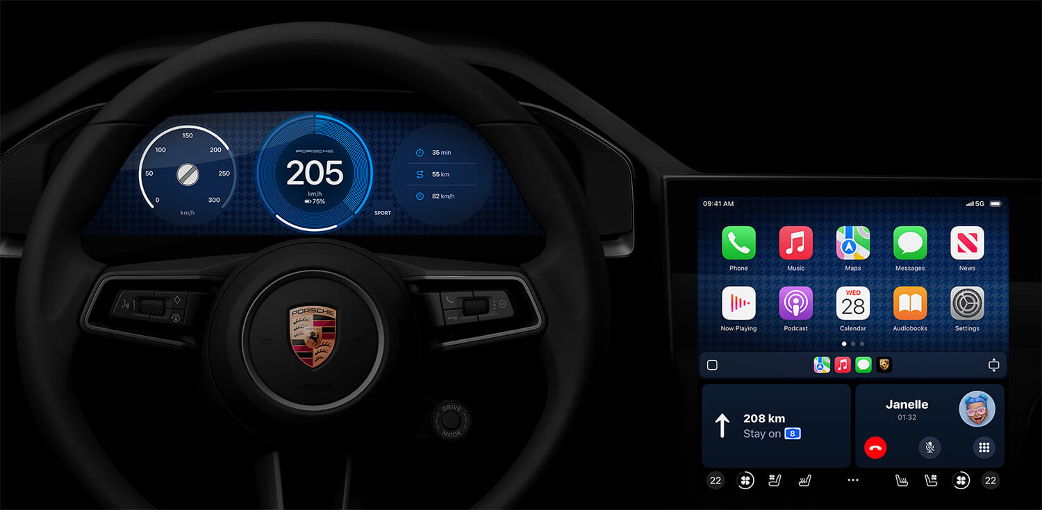 CarPlay Porsche