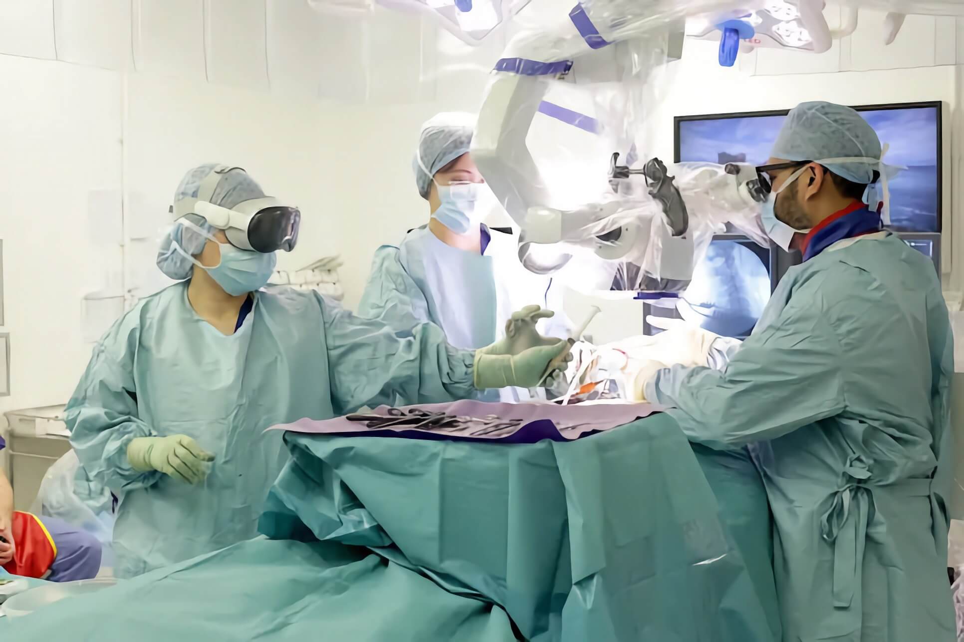 Cirurgia Apple Vision Pro