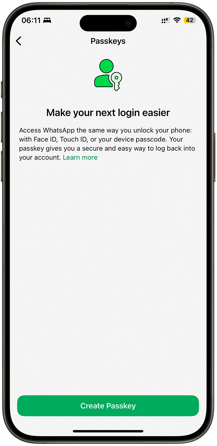 WhatsAppCriar-ENG » Blog do iPhone WhatsApp Passkey