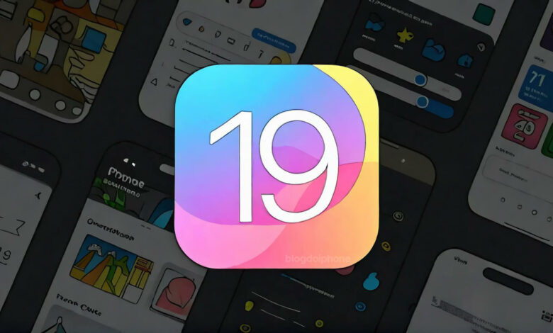 Novo visual iOS 19