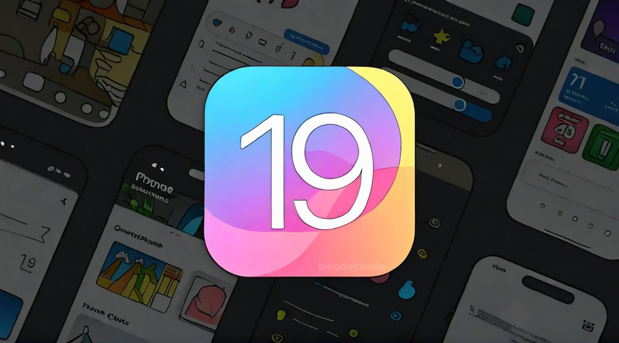 iOS 19 logo
