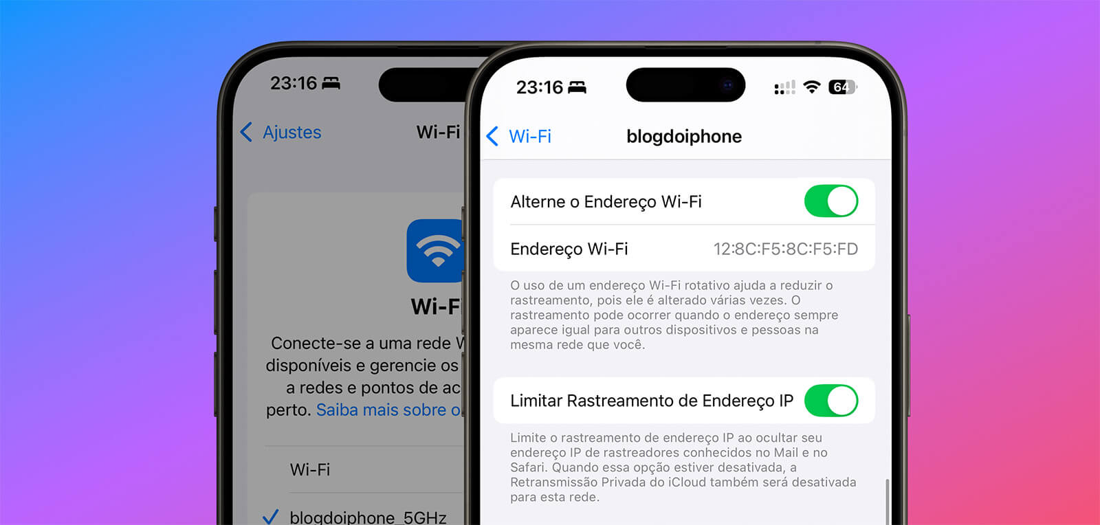 iOS 18 Alterne WiFi