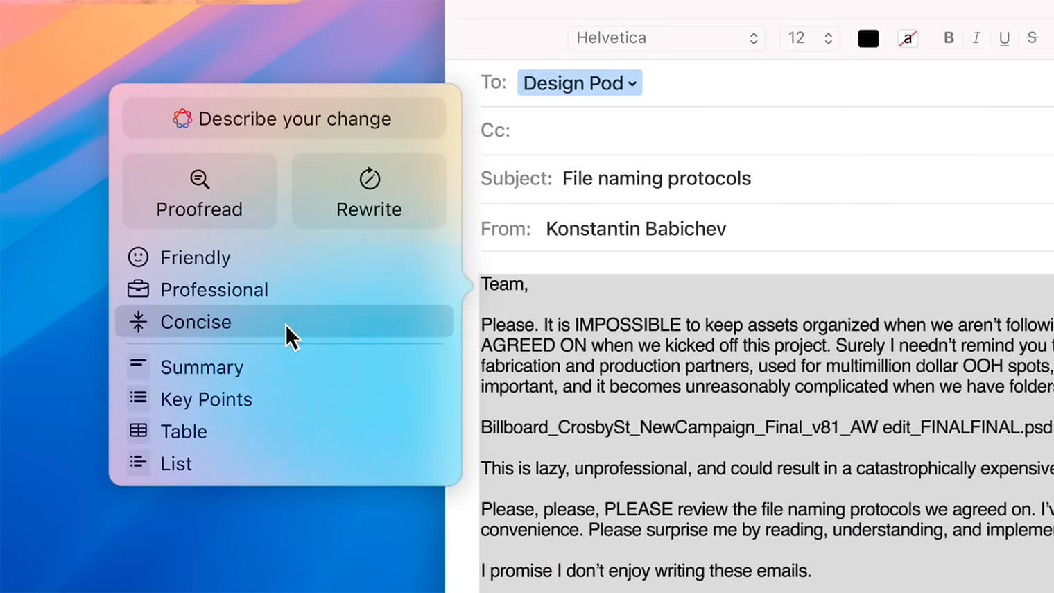 Apple Intelligence Correcao texto » Blog do iPhone funcionalidades da Apple Intelligence