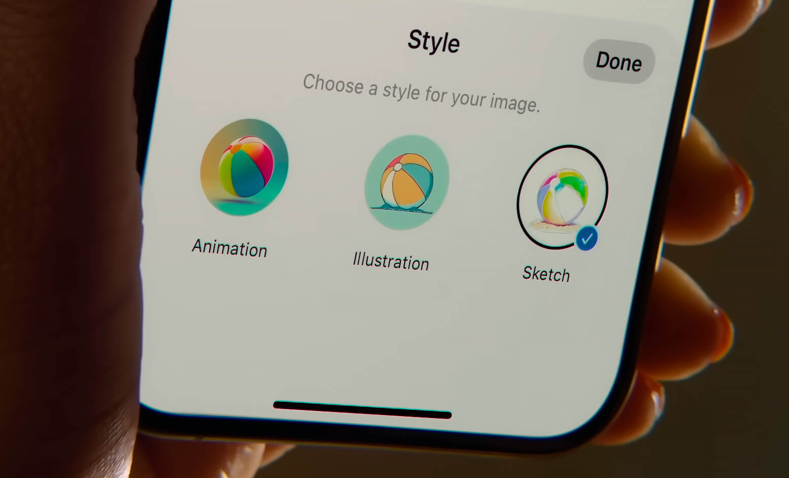 Criando imagens com a Apple Intelligence