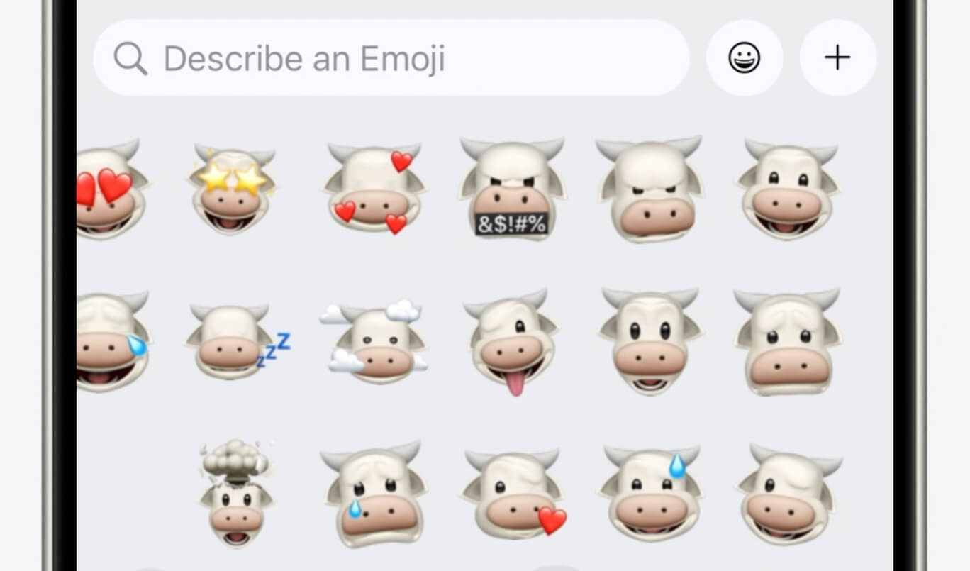 iOS 18 Genmoji