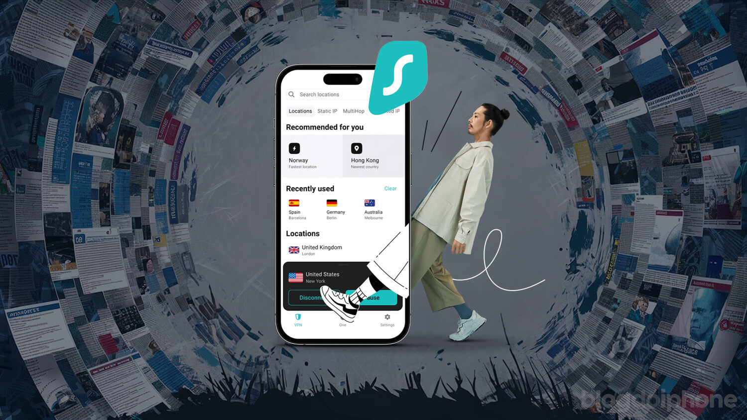 Surfshark VPN proteção contra fake news