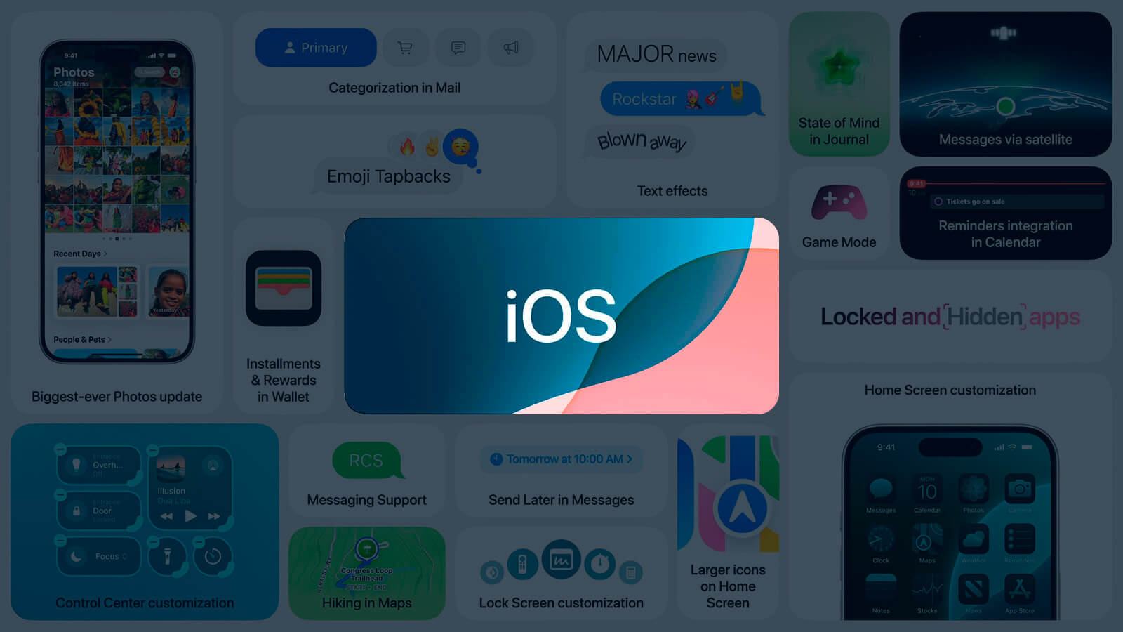 iOS 18 Novidades