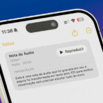 Notas de áudio no iOS 18