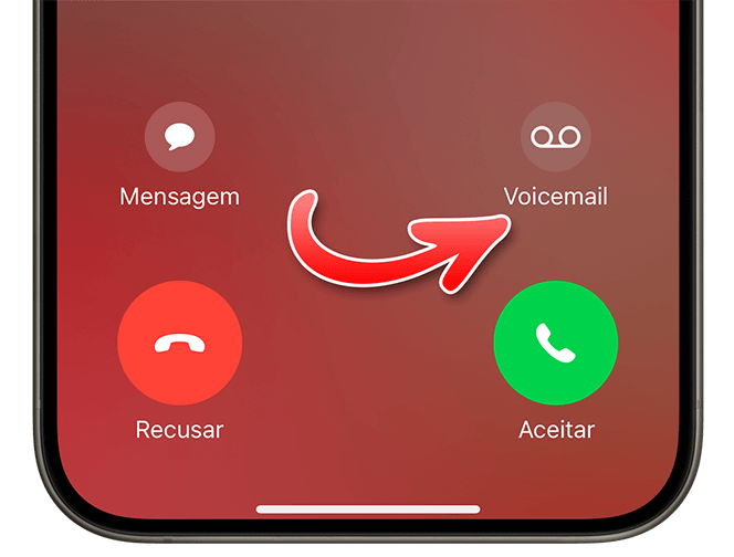 iOS 18 Voicemail ao Vivo