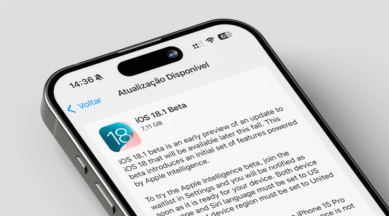 iOS 181 beta