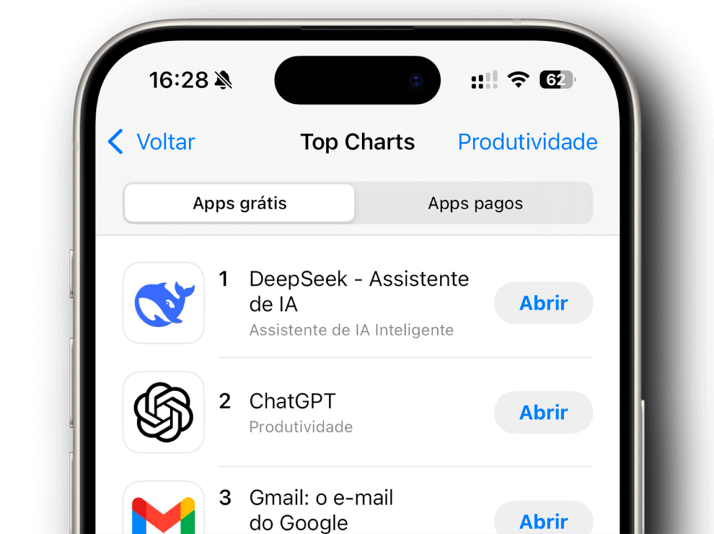 DeepSeek-lista » Blog do iPhone