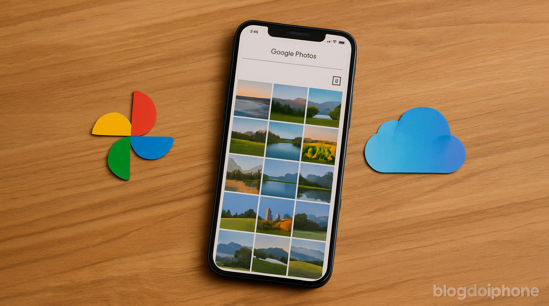 Google Fotos iCloud