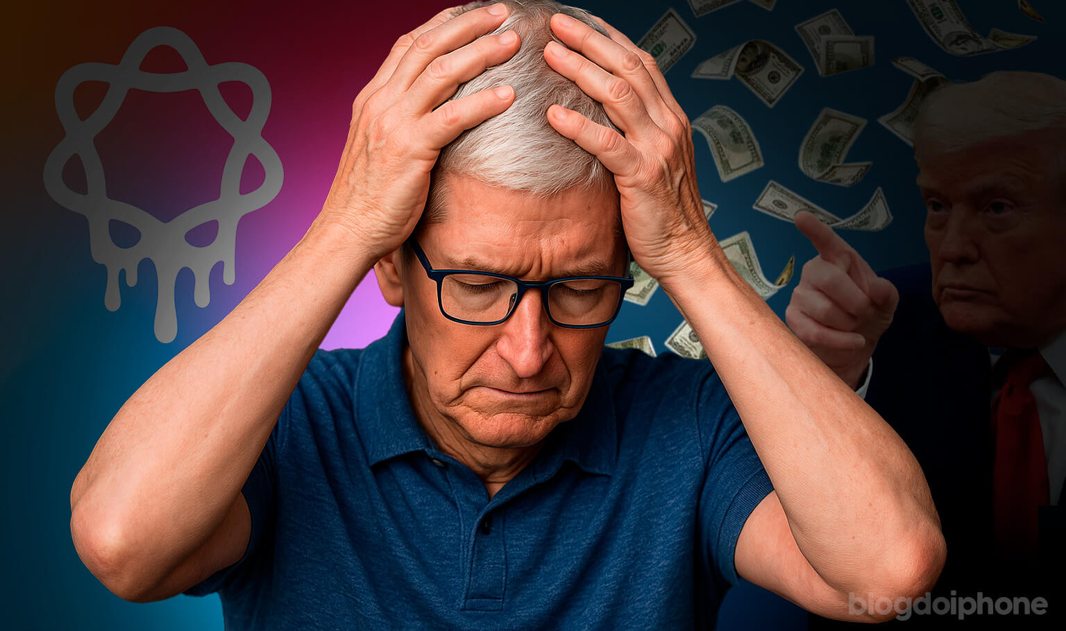 Tim Cook preocupado