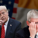 Trump Tim Cook Índia