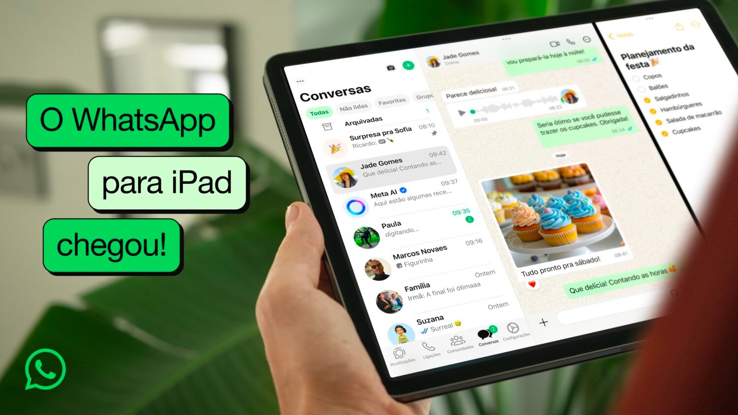 WhatsApp iPad