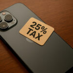 iPhone taxa Trump de 25