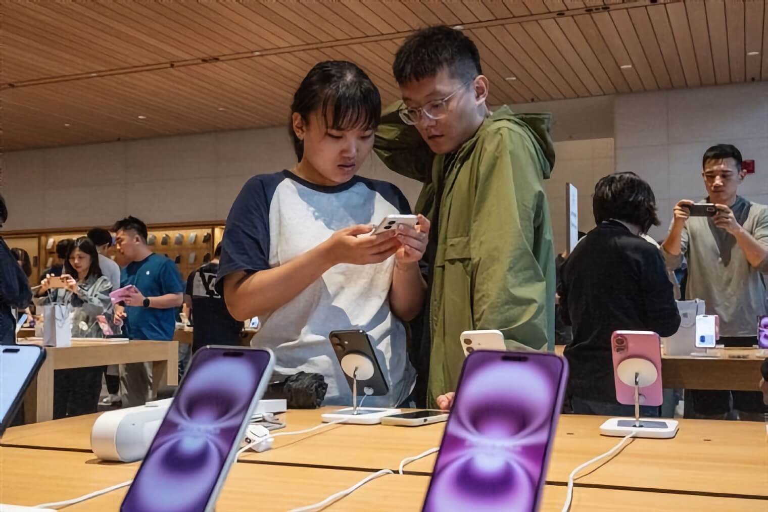 iPhone vendas China