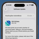 iOS 26 beta